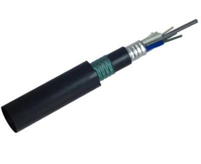 China Cable de fribra óptica enterrado directo GYTA53 en venta