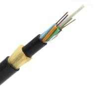 China O fio de Aramid encalhou o cabo de fibra ótica fraco do núcleo do tubo 100m ADSS 24 à venda