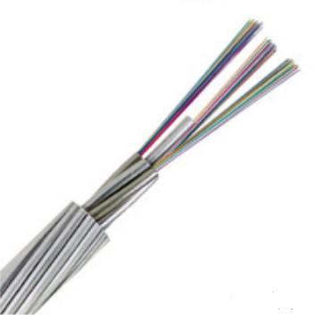 China Solo modo cable de fribra óptica de 200 metros, cable flojo múltiple de la fibra del tubo de OPGW G652d en venta