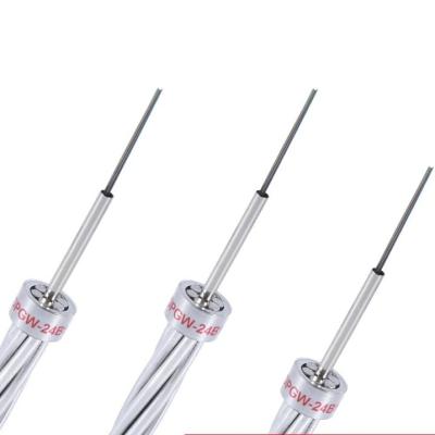 Cina IEEE1138 Standard Opgw Optic Fiber Cable Flame Resistant in vendita