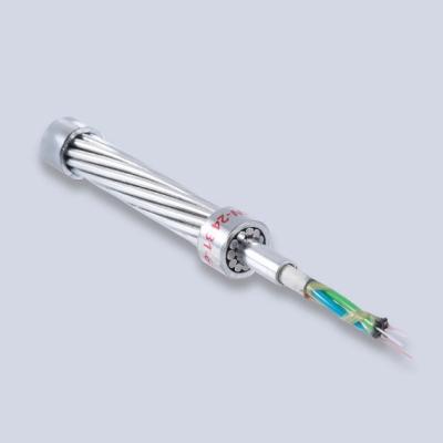 중국 G652D Opgw Fiber Optic Cables YTTX 48 Core 판매용