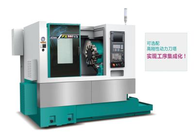 China Torno CNC de precisión industrial FX580 6000 rpm Material de acero 2 Ejes en venta