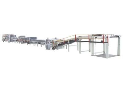 China Model 1400 four-layer industrial composite paperboard production line for sale