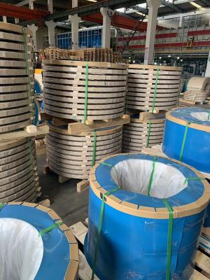 China La tira de acero inoxidable 0.4m m de la precisión 321 48m m laminó la bobina inoxidable en venta