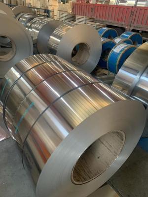 China AISI ASTM Ss 304 Strips Mirror Polished Stainless Steel Strip Band Coil 0.13MM  99mm for sale