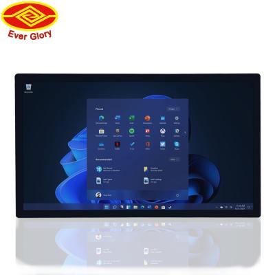 China 55 Inch Waterproof Capacitive Touch Screen Monitor Multi Touch Points Wall Mount for sale