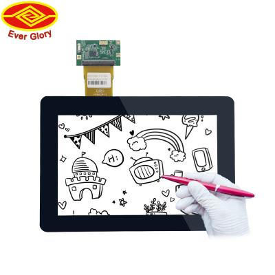 China 4k USB PCAP 10.1 Inch Capacitive Touch Screen LCD Open Frame HMI for sale