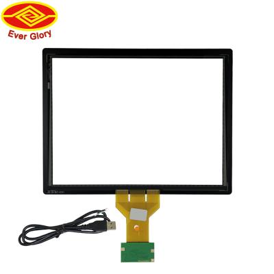 China Panel táctil capacitivo de encargo del LCD EETI, pantalla táctil capacitiva de 15 pulgadas para el juego en venta