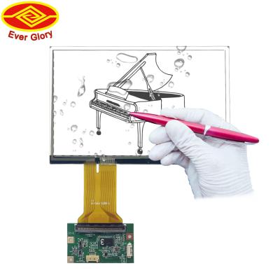 China Tela táctil capacitivo do multi toque flexível, painel de toque industrial do LCD de 7 polegadas à venda