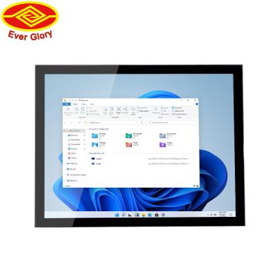 Chine Catégorie militaire écran tactile de 15 pouces, interface d'USB 12C RS232 d'affichage d'écran tactile à vendre