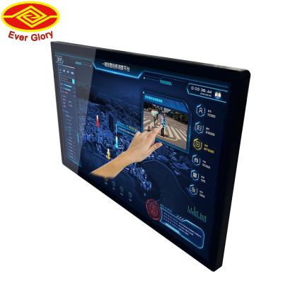 China 21.5 Inch Touch Screen Monitor IK7 Surface Strength For Military Industry for sale