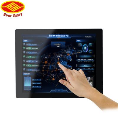 China 1280*800 Resolution Resistive Touchscreen Monitor 17 Inch with Usb à venda