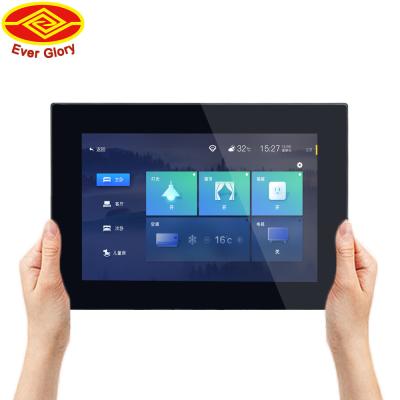 China 10.1 polegadas capacitivo touch screen monitor de vidro ligado tela LCD para Android Pos terminal quiosque à venda