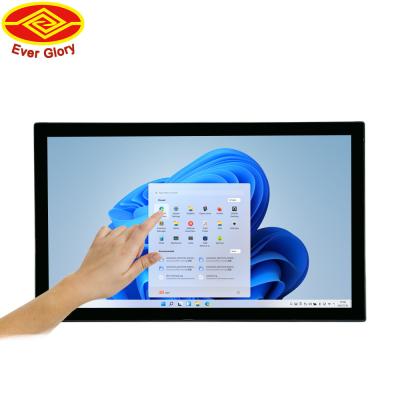 China Custom 1920×1080 Rugged Touch Screen Monitor Android Wifi Wall Mount 27 Inch Te koop