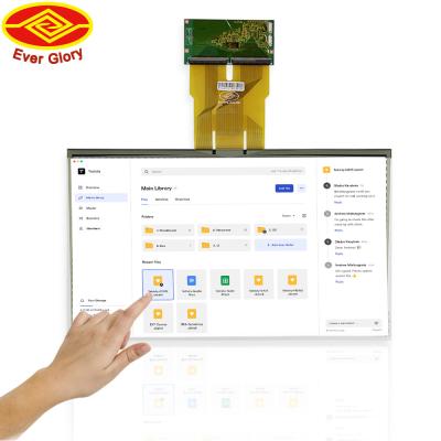 China Rugged 15.6 Inch Industrial Touch Display DC 12V/24V for sale
