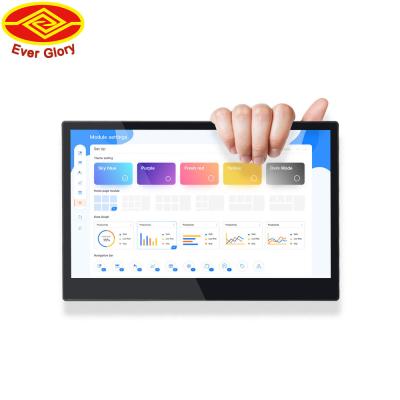 China 13.3 Inch Multi Industrial Touchscreen Monitor High Contrast Performance 72% NTSC Color Coverage for sale