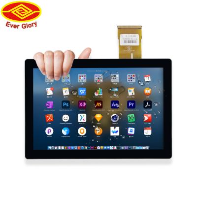 China 10.1 Inch PCAP Vandal Proof Touch Touch Screen Display Panel VGA Input Signal for sale