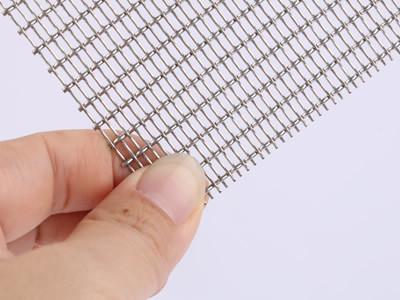 China Drahtgewebe-DrapierungLeinwandbindung dekoratives Metall Mesh For Large Surface Coverings zu verkaufen