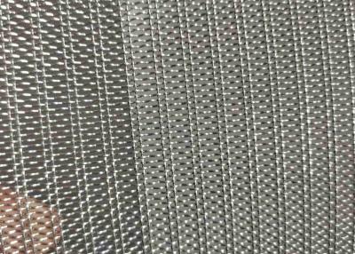 China Precrimped Type Hard Mesh Decorative Metal Mesh For Building Facade Cladding for sale