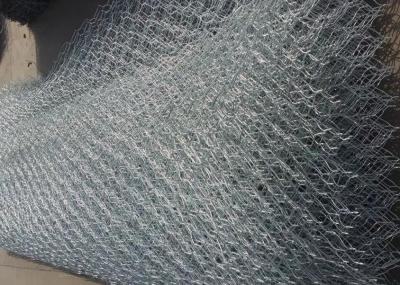 China Galvanized Stainless Steel Hexagonal Wire Mesh Anti Corrosion 5m To 50m for sale