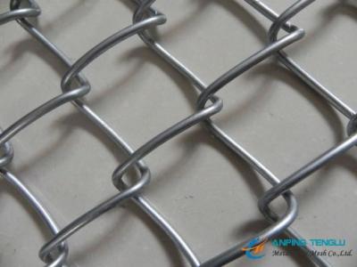 China Eco Friendly Garden Iron Galvanized Chain Link Fence 5.0m-50.0m Length for sale