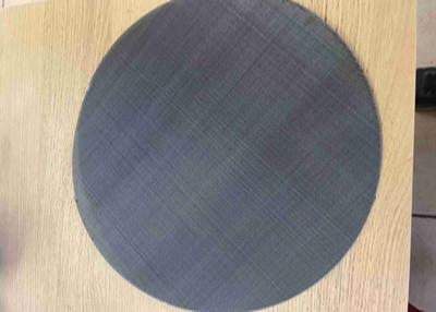 China Black 40 Micron Ss Mesh Filter Cloth Woven Round Shape Cut Edge Without Rims for sale