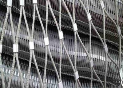 中国 0.2mから3.0mの装飾的な金属の網、Xのタイプ ステンレス鋼 ワイヤー ロープの網 販売のため