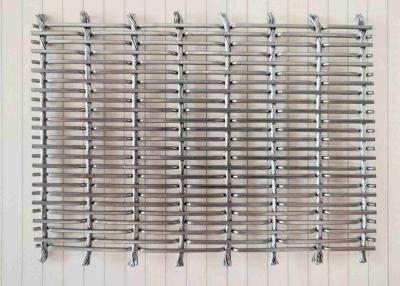 China SS304 SS316 Decorative Metal Mesh For Sun Shade Cable And Pre Crimped Rod for sale
