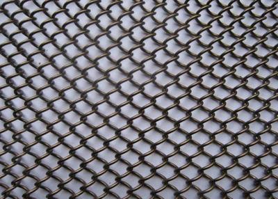 China Spiral Curtain S Type Decorative Metal Mesh Screen for sale