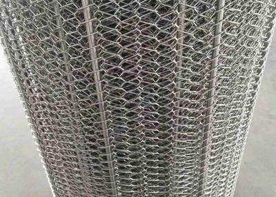 China Balance Weave Stainless Steel Wire Mesh Conveyor Belt 0.5m to 3m for sale
