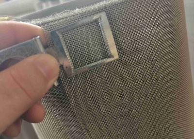 China Super Duplex S32750 SS Woven Wire Mesh Anti Chloride Corrosion 0.05mm-0.55mm for sale