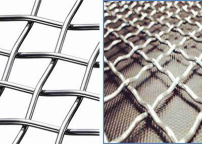 China 1 Mesh 1m To 4.8mm Stainless Steel Crimped Wire Mesh for sale