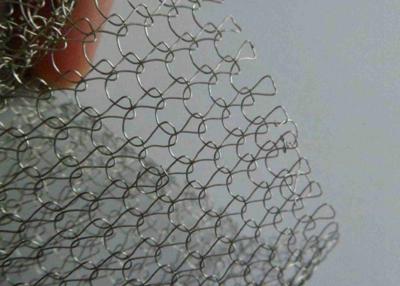 China Knitted Air Filter Stainless Steel Knitted Mesh Gas Water Separation for sale