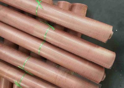 China 0.5 To 5.0mm Copper Expanded Metal Mesh Anti Corrosion for sale