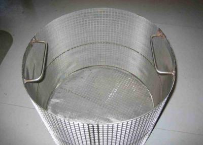 China ASTM AISI 2 To 2000 Micron SS Mesh Filter Basket SS302 for sale