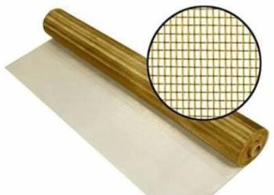 China 10% Zinc 0.17mm Copper Insect Screen For Windows And Doors for sale