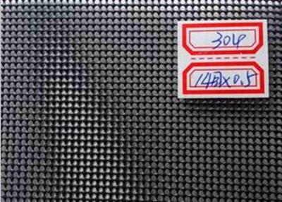 China Bwg 31 To Bwg34 Wire Stainless Steel Security Screen Mesh Epoxy Coated 12x12 for sale