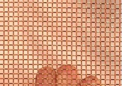 Cina Alto rete metallica tessuta di corrosione della ruggine di conducibilità rame in vendita