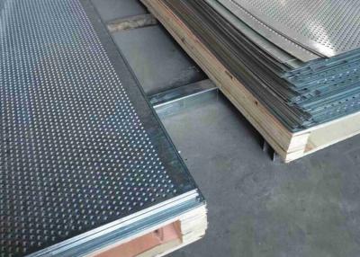 China Nickel Alloy Hexagnoal Hole Perforated Mesh High Temperature Resistance for sale