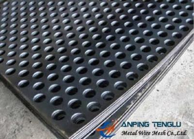 China Material Mild Perforated Steel Mesh High Strength 1m Width for sale