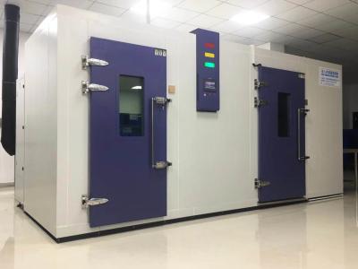 China LIYI 2 Türen begehbare Testkammer Umweltkontrollkammer Frostfreier Betrieb zu verkaufen