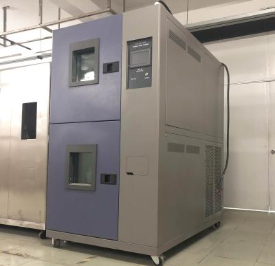 China LIYI 80L Thermal Shock Test Chamber Hot Zone And Cold Zone Separate Control for sale