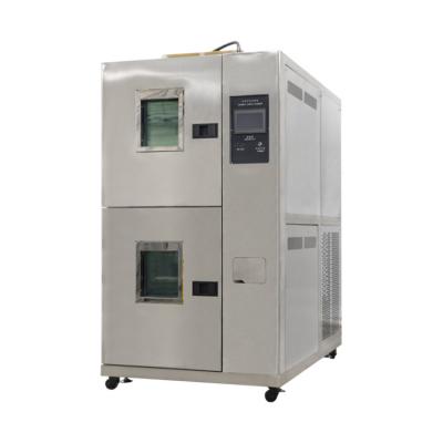 China Liyi -40C~150C Two Zone Under Alternating high-low Temperature Testing Environment Hot Cold Thermal Shock Test Chamber for sale