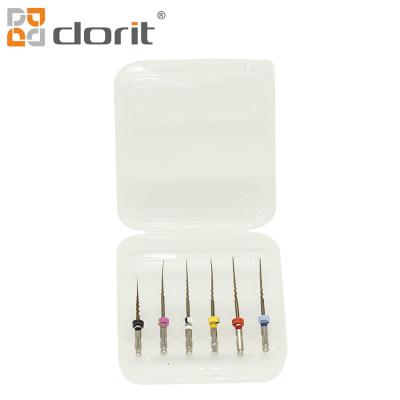 China Gold Thermal Dental Endo Files Great Sharpness Nickel Titanium Rotary Endodontic Files for sale