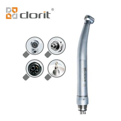 China 60DB Chromium Alloy Fiber Optic Handpieces Quick Coupling High Speed 6 Hole FDA for sale