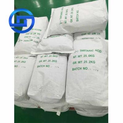 China Food grade Tartaric acid/L(+)- Tartaric acid / DL Tartaric acid for sale