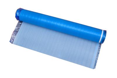 China 20kg/m3 EPE Laminate Floor Underlay With Blue Single Foam High Thermal Insulation for sale