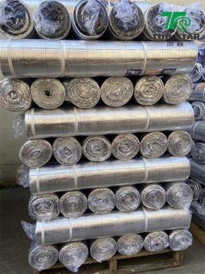 China Soundproof Laminate Floor Underlay 30KGS/m3 IXPE Silver Foam Underlay for sale