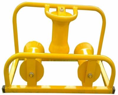 China Triangle Sheave Cable Guide Cable Feeding Sheaves for sale