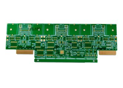 China FR4 TG130 Multi Layer PCB ENIG Gold Finger HMT PCB 6 Layers PCB for sale